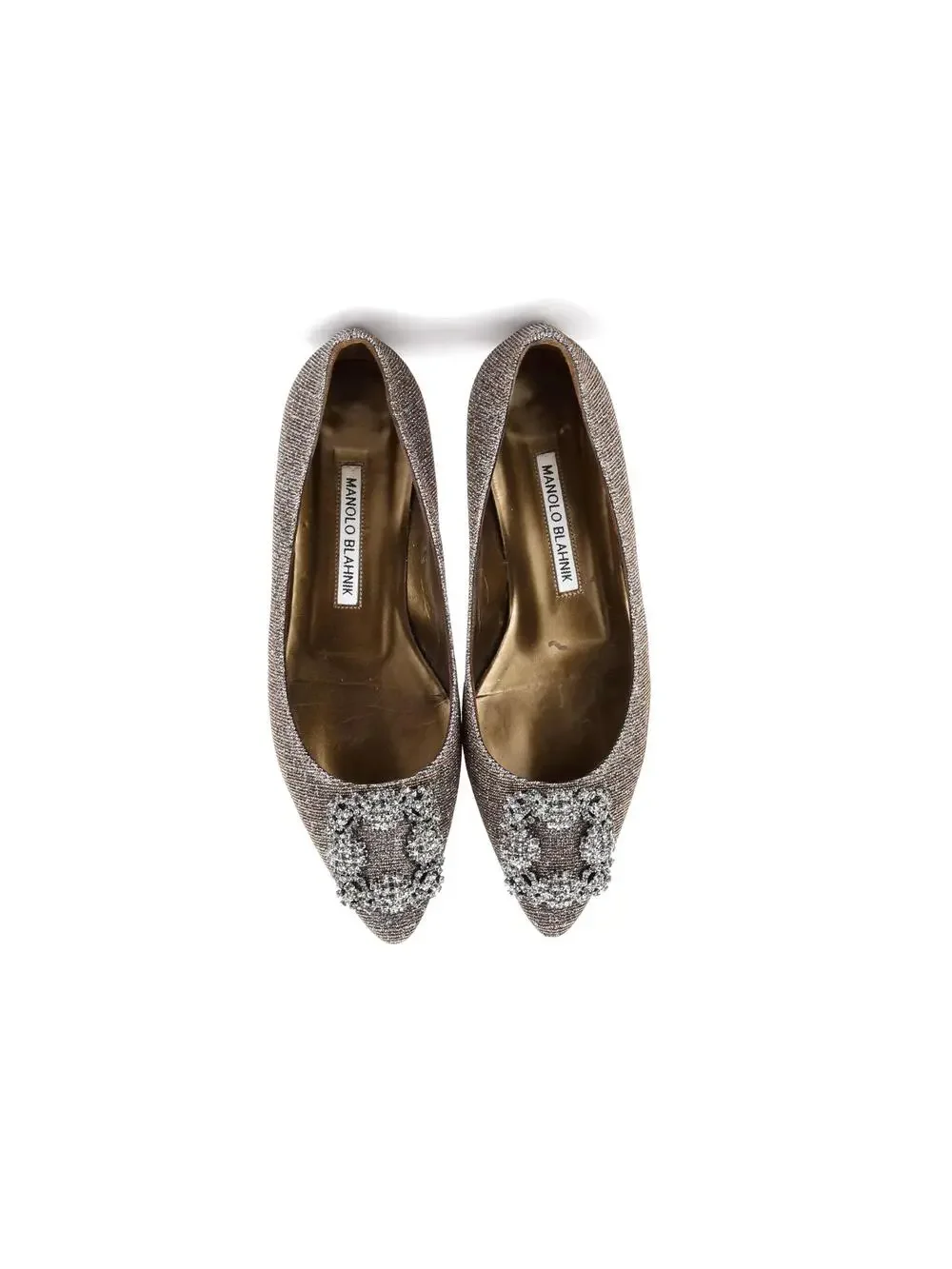 Manolo Blahnik Women's Hangisi Flats #186312M50B